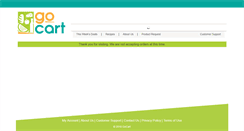 Desktop Screenshot of gocart.com